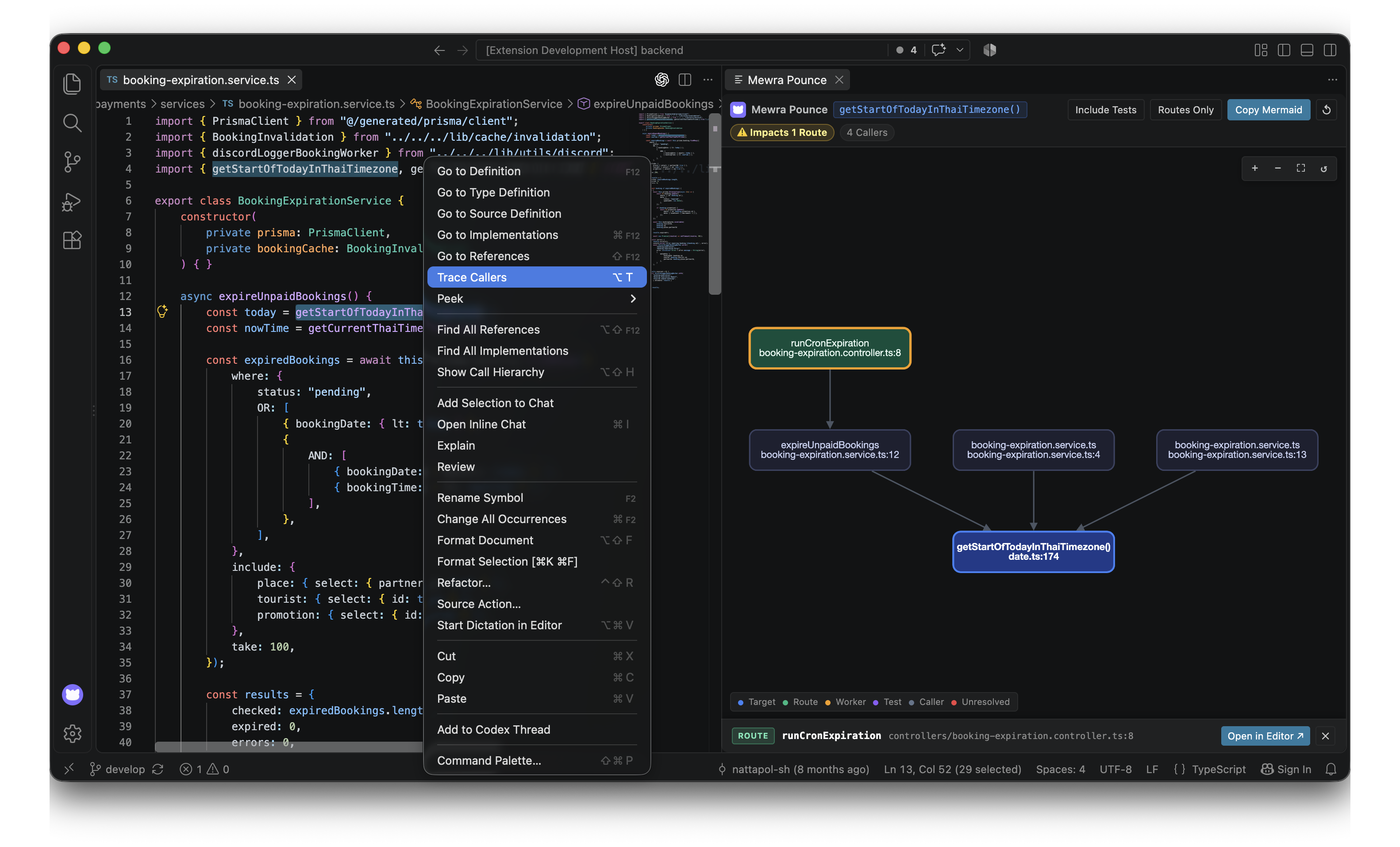 Mewra Pounce Interface Demo